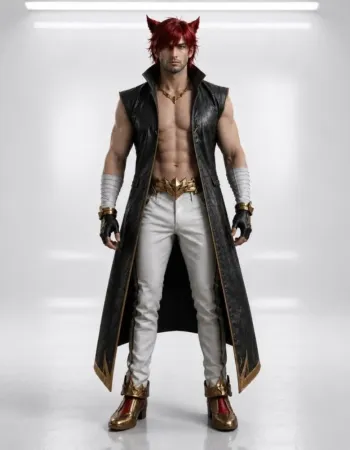 League of Legends Sett Sleeveless Coat League of Legends Sett Sleeveless Coat