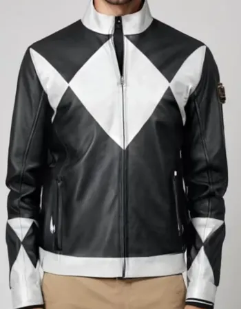 Mighty Morphin Power Rangers Black Ranger Leather Jacket Mighty Morphin Power Rangers Black Ranger Leather Jacket