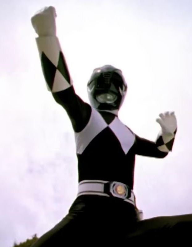 Mighty Morphin Power Rangers Black Ranger Leather Jacket Mighty Morphin Power Rangers Black Ranger Leather Jacket
