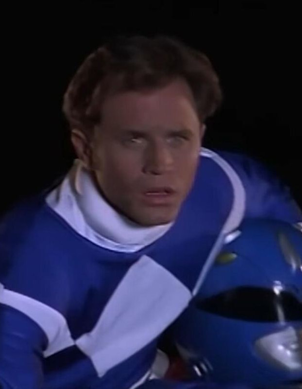 Mighty Morphin Power Rangers Blue Ranger Leather Jacket
