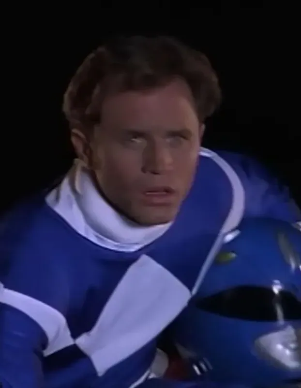 Mighty Morphin Power Rangers Blue Ranger Leather Jacket