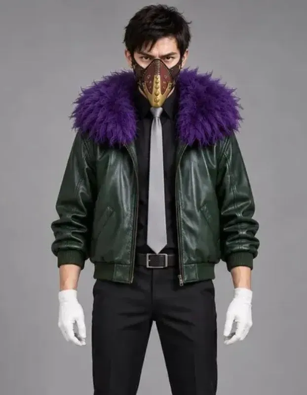 My Hero Academia Overhaul Leather Jacket