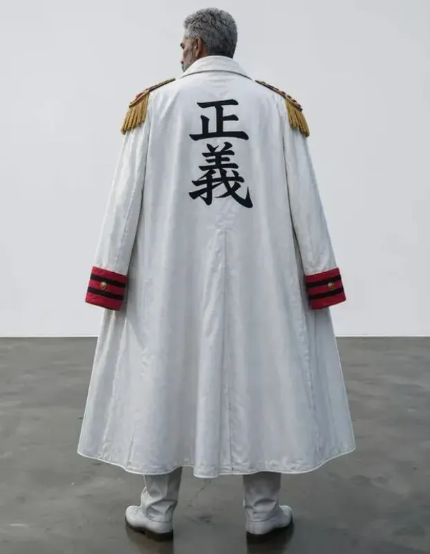 One Piece Garp Marine Trench Coat One Piece Garp Marine Trench Coat