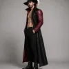 One Piece Mihawk Leather Long Coat One Piece Mihawk Leather Long Coat
