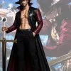 One Piece Mihawk Leather Long Coat One Piece Mihawk Leather Long Coat