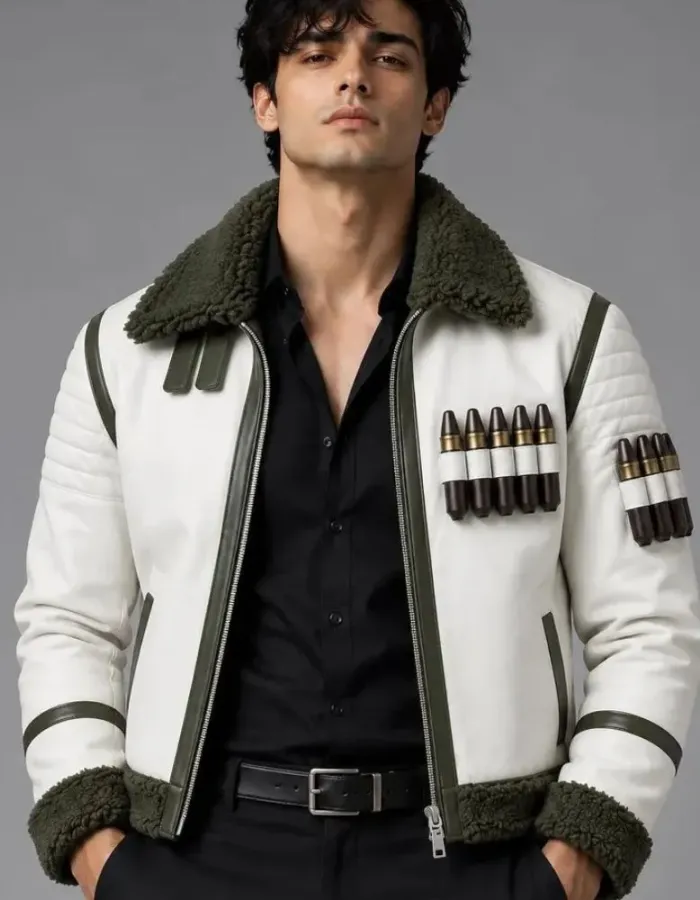 One Piece Smoker Leather Jacket One Piece Smoker Leather Jacket
