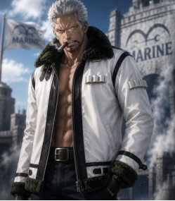 One Piece Smoker Leather Jacket