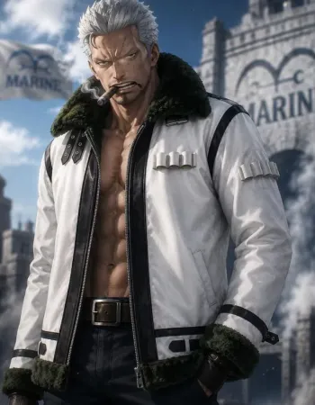 One Piece Smoker Leather Jacket