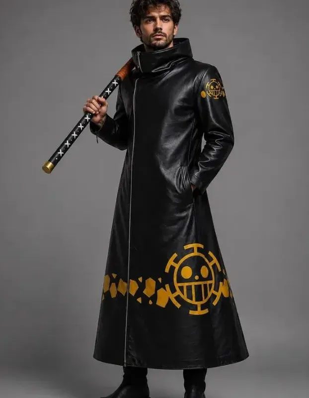 One Piece Trafalgar Law Long Coat One Piece Trafalgar Law Long Coat