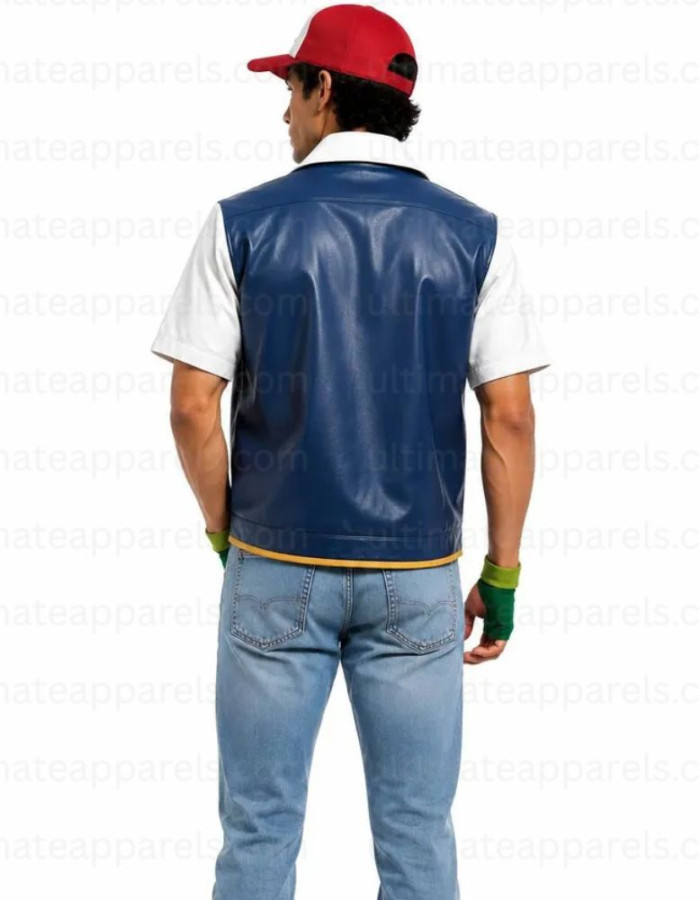 Pokemon Ash Ketchum Inspired Cosplay Jacket Pokemon Ash Ketchum Inspired Cosplay Jacket