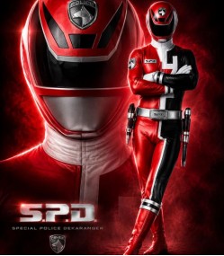 Power Rangers SPD Jack Landors Red Ranger Leather Jacket