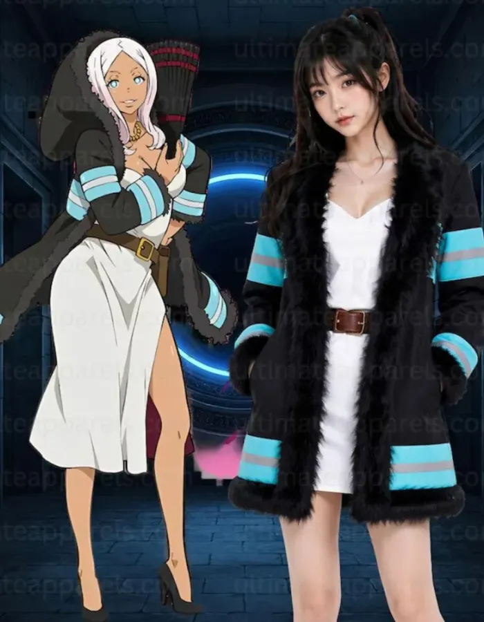 Fire Force Hibana Fur Parka