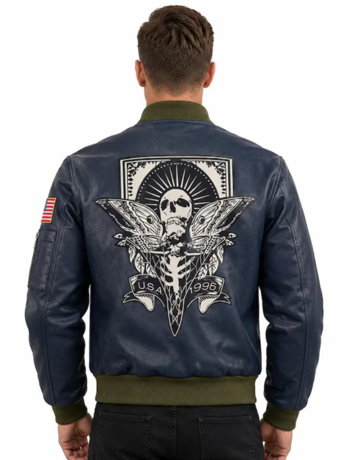 Resident Evil 4 Leon S Kennedy Bomber Jacket Resident Evil 4 Leon S Kennedy Bomber Jacket
