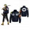 One Piece Roronoa Zoro Bomber Cosplay Jacket One Piece Roronoa Zoro Bomber Cosplay Jacket