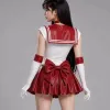 Sailor Moon Sailor Mars Leather Dress