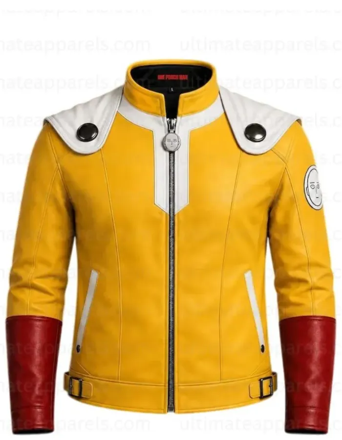One Punch Man Saitama Biker Jacket