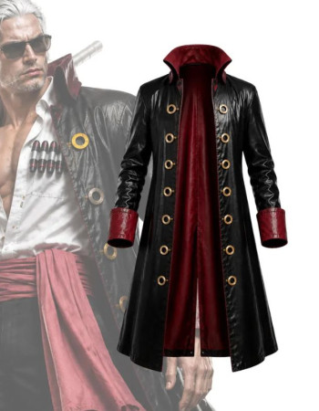 Smoker One Piece Black Trench Coat