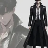 Solo Leveling Hunter Jin-woo Sung Leather long Coat