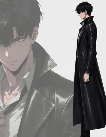 Solo Leveling Hunter Jin-woo Sung Leather long Coat Solo Leveling Hunter Jin-woo Sung Leather long Coat