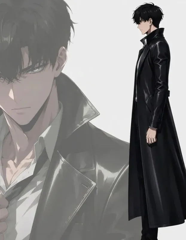 Solo Leveling Hunter Jin-woo Sung Leather long Coat