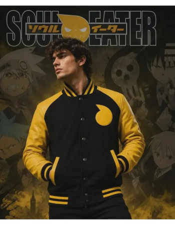 Soul Eater Soul Evans Varsity Jacket
