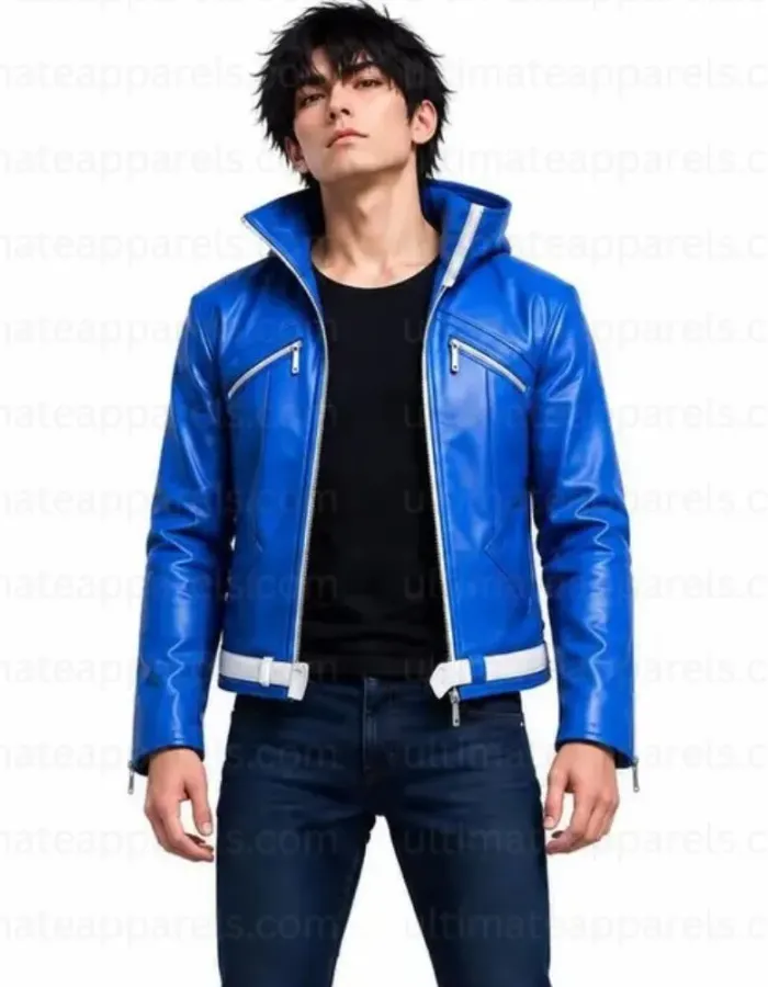 Sung Jin Woo Solo Leveling Hooded Biker Jacket