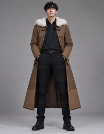 Solo Leveling Sung Jinwoo Fur Trench Coat Solo Leveling Sung Jinwoo Fur Trench Coat