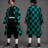 Tanjiro Kamado Demon Slayer Checkered Haori Coat Tanjiro Kamado Demon Slayer Checkered Haori Coat