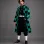 Tanjiro Kamado Demon Slayer Checkered Haori Coat 