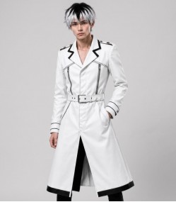 Tokyo Ghoul Ken Kaneki White Leather Coat
