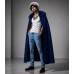 Trafalgar Law One Piece Blue Fur Coat