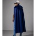 Trafalgar Law One Piece Blue Fur Coat