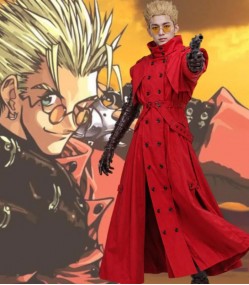 Trigun Vash the Stampede Red Trench Coat