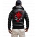 Cyberpunk V Samurai Leather Bomber Jacket