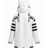 VTuber Fubuki Hooded Leather Jacket