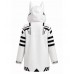 VTuber Fubuki Hooded Leather Jacket