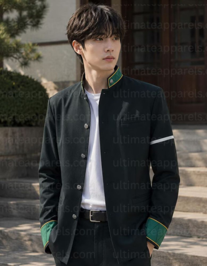 Wind Breaker Hayato Suo Green Blazer Jacket Wind Breaker Hayato Suo Green Blazer Jacket