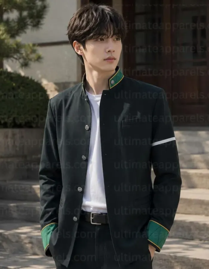 Wind Breaker Hayato Suo Green Blazer Jacket Wind Breaker Hayato Suo Green Blazer Jacket