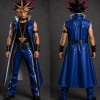 Yu Gi Oh Yami Yugi Blue Leather Coat Yu Gi Oh Yami Yugi Blue Leather Coat