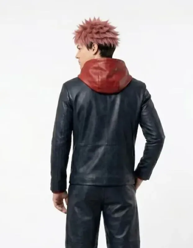 Jujutsu Kaisen Yuji Itadori Leather Jacket Jujutsu Kaisen Yuji Itadori Leather Jacket