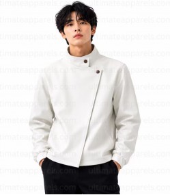 Jujutsu Kaisen Yuta Okkotsu White Cotton Jacket
