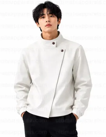 Jujutsu Kaisen Yuta Okkotsu White Cotton Jacket