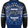 Pelle Pelle 1978 Soda Club Blue Leather Jacket