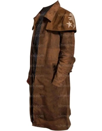 Fallout New Vegas NCR A7 Veteran Ranger Leather Coat