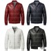 Men’s Black Alligator Crocodile Genuine Leather Jacket