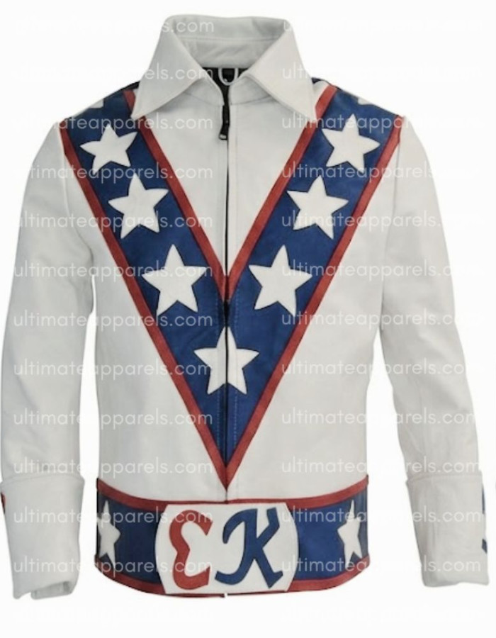 Daredevil Evel Knievel Motorcycle Leather Jacket Daredevil Evel Knievel Motorcycle Leather Jacket