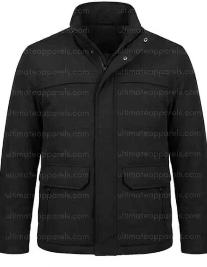 THE PUNISHER SEASON 2 JON BERNTHAL (FRANK CASTLE) BLACK COTTON JACKET