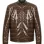 BTS V Kim Taehyung Brown Leather Jacket