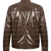 BTS V Kim Taehyung Brown Leather Jacket