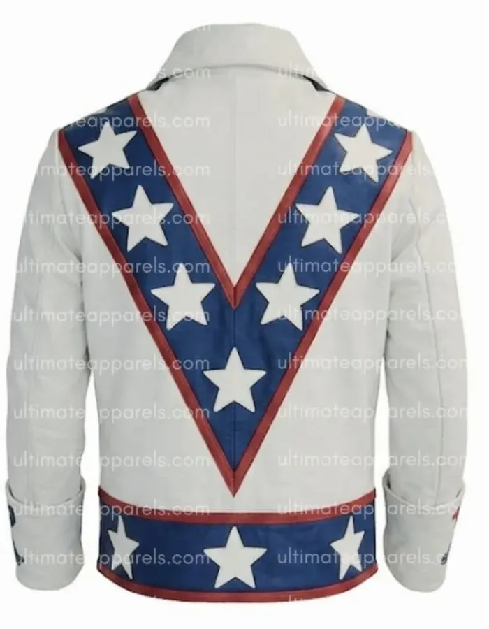 Daredevil Evel Knievel Motorcycle Leather Jacket